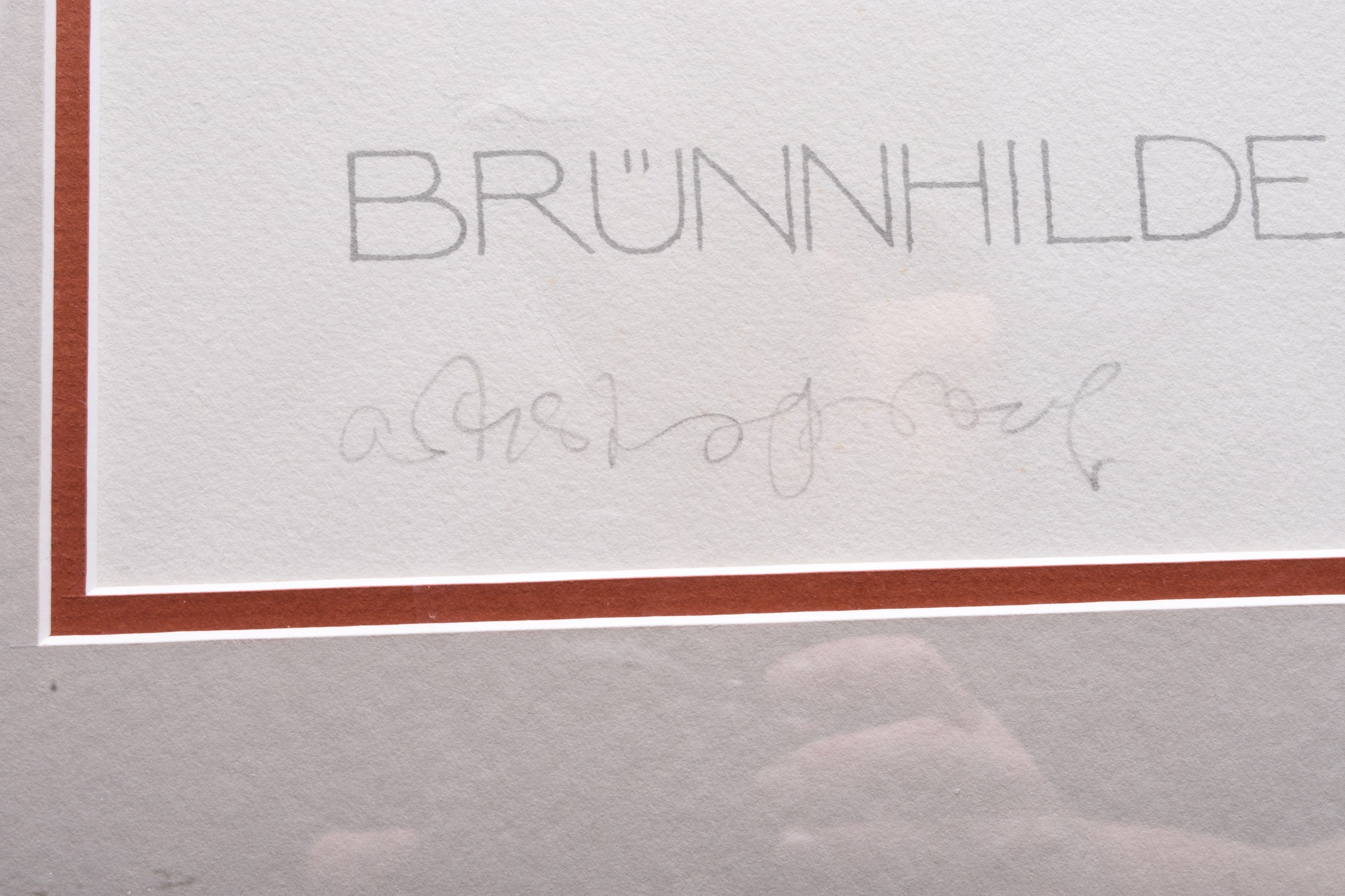 Lot 84 Tom Phillips CBE RA (19372022) Brunnhilde