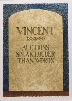 Lot 93 - Tom Phillips CBE RA (1937-2022) Vincent