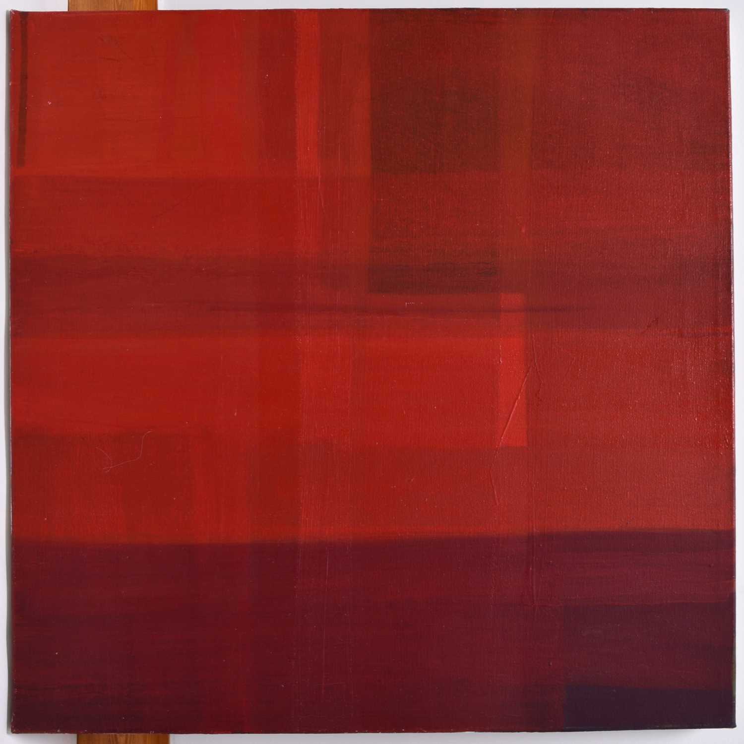 Lot 63 - Red Abstract Composition