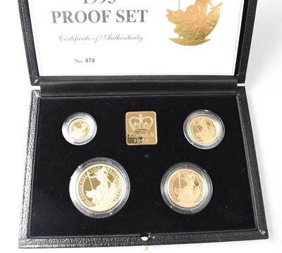 Lot 278 - Royal Mint - Britannia 1993 - Gold Proof set of four coins