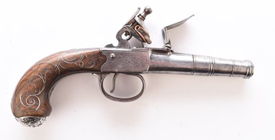 Lot 246 - Thomas Ketland (Birmingham) flintlock pocket pistol, circa 1770