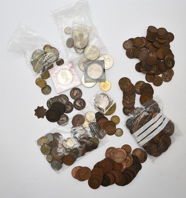 Lot 256 - Quantity of UK and foreign Silver, Cupro-nickel, Copper and Bronze coinage (quantity)