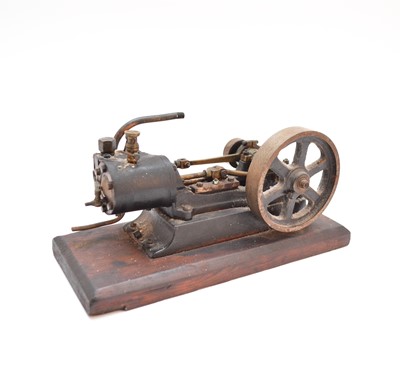 Lot 552 - A horizontal mill steam engine