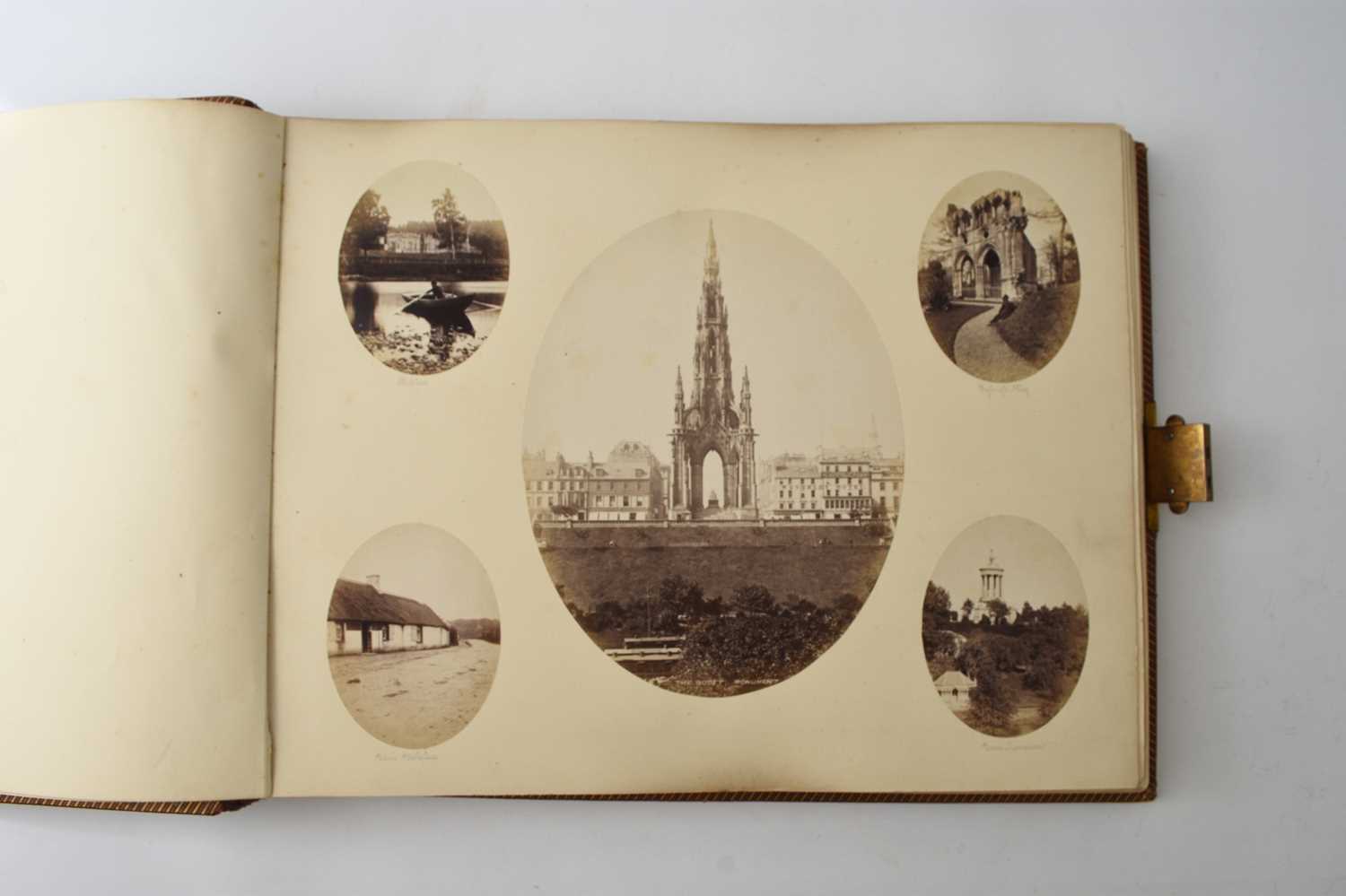 Lot 29 - LARGE PHOTOGRAPH ALBUM by James Valentine of Dundee