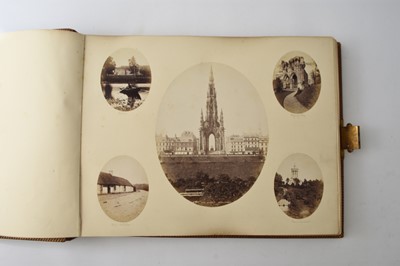 Lot 29 - LARGE PHOTOGRAPH ALBUM by James Valentine of Dundee