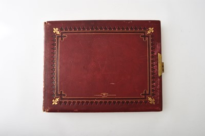 Lot 29 - LARGE PHOTOGRAPH ALBUM by James Valentine of Dundee