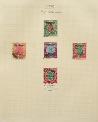 Lot 328 - Burma Stamp Collection 1937-46