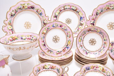 Lot 7 - A Ridgway 'Savoy' tea service, circa 1835-40