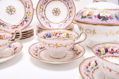 Lot 7 - A Ridgway 'Savoy' tea service, circa 1835-40
