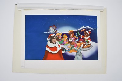 Lot 55 - DISNEY ARTWORK for Rowntree's Chocolate by Clic! The Character Design Consultancy. London 1990-91