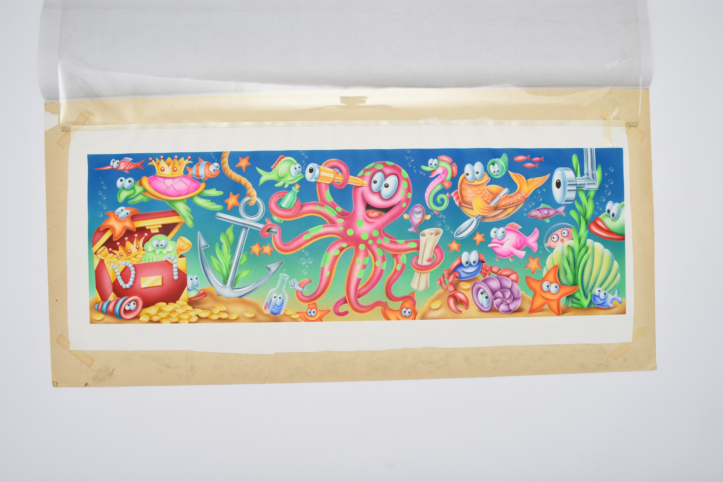 Lot 55 - DISNEY ARTWORK for Rowntree's Chocolate by