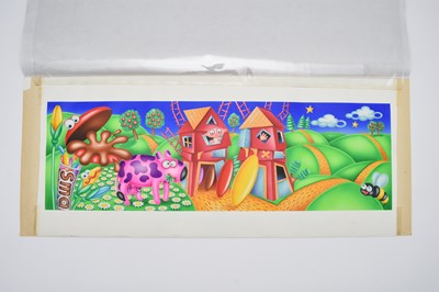 Lot 55 - DISNEY ARTWORK for Rowntree's Chocolate by Clic! The Character Design Consultancy. London 1990-91