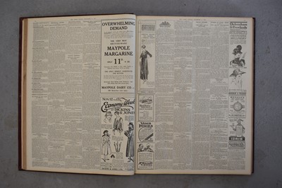 Lot 79 - THE GREAT WAR. Daily issues of The Times newspaper from 1st August 1914 to 31st July 1919.