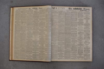 Lot 79 - THE GREAT WAR. Daily issues of The Times newspaper from 1st August 1914 to 31st July 1919.