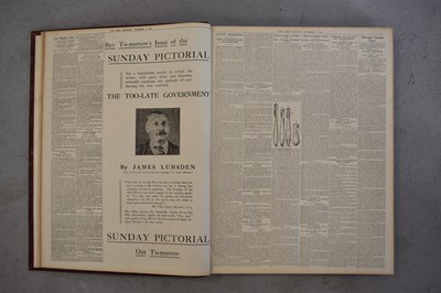 Lot 79 - THE GREAT WAR. Daily issues of The Times newspaper from 1st August 1914 to 31st July 1919.