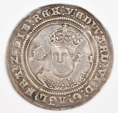 Lot 207 - Edward VI shilling 1551-53