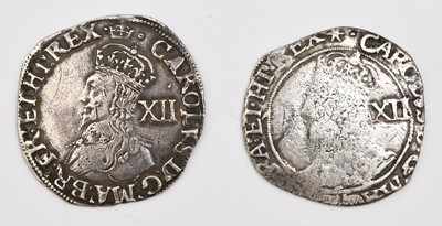 Lot 211 - Charles I 1625 - 49  shillings