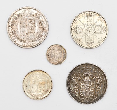 Lot 218 - George IV halfcrown dated 1826 - Spink ref 3809 together with