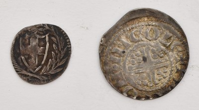 Lot 219 - John - 1199 - 1216 silver "short cross" penny with the name "Henricus" - Spink ref 1351 (5b)