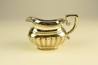 Lot 16 - An Edwardian three piece silver tea service