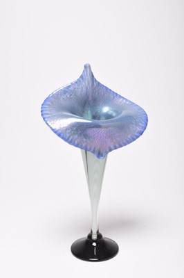 Lot 101 - A Spode duck and an Okra 'Jack in the Pulpit' vase