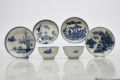Lot 121 - 18th century English porcelain, predominantly Liverpool