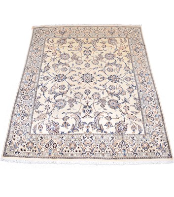 Lot 253 - A Nain rug