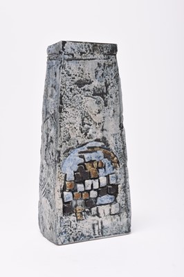 Lot 105 - Troika coffin vase by Linda Hazel, circa 1970-71