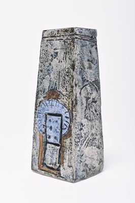 Lot 105 - Troika coffin vase by Linda Hazel, circa 1970-71