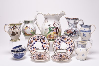 Lot 8 - Early 19th century English pottery and other ceramics