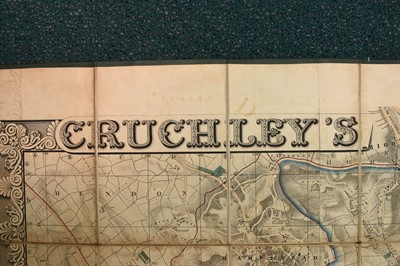 Lot 48 - CRUCHLEY'S NEW PLAN OF LONDON and its environs. A new edition improved to January 1st 1843.