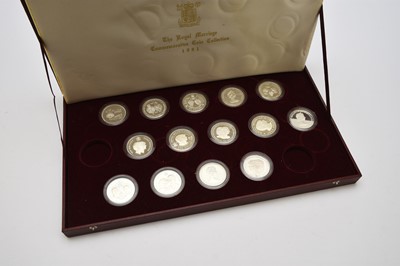 Lot 304 - The Royal Mint - The Royal Marriage Commemorative Coin Collection 1981