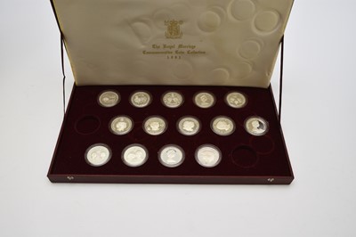 Lot 304 - The Royal Mint - The Royal Marriage Commemorative Coin Collection 1981