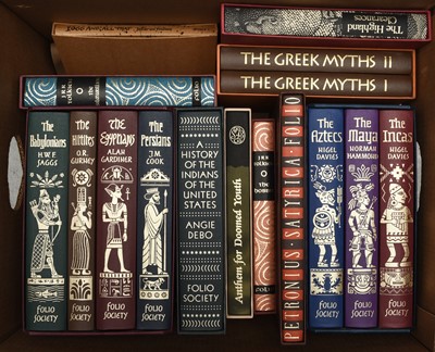 Lot 4 - FOLIO SOCIETY, 17 titles including Empires of the Ancient New East