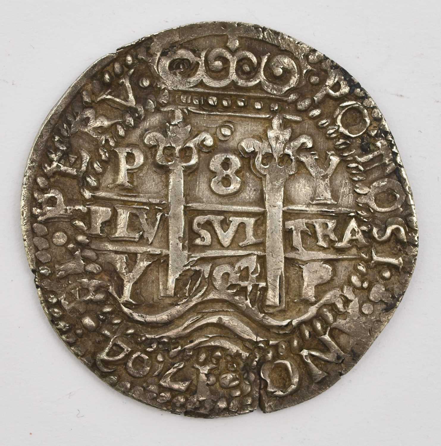 223 - Bolivia - Philip V 8 reales dated 1704