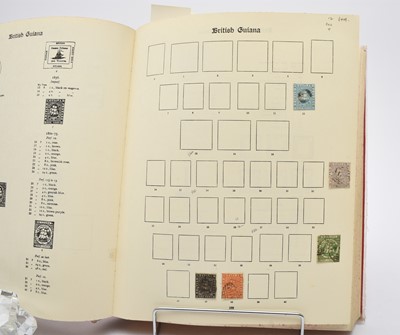 Lot 179 - SG New Imperial Album Vol 1 1840-1936 British Empire collection from which some have been removed, but there are lots left