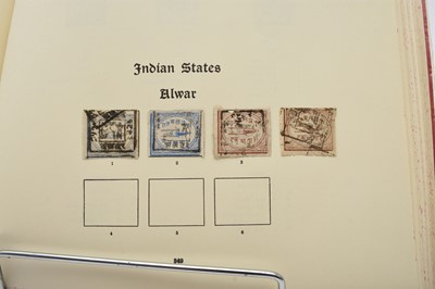 Lot 179 - SG New Imperial Album Vol 1 1840-1936 British Empire collection from which some have been removed, but there are lots left