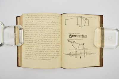 Lot 75 - MILITARY MANUSCRIPT. A Practical Course of Artillery by G Warburton. Royal Military Academy, 1833.