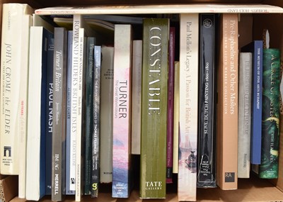 Lot 11 - ART BOOKS, mainly large format, including Scott Wilcox, Sun, Wind and Rain; the Art of David Cox