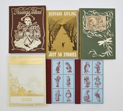 Lot 16 - FOLIO SOCIETY, Children's books. The Arabian Nights, The Wind in the Willows, Treasure Island