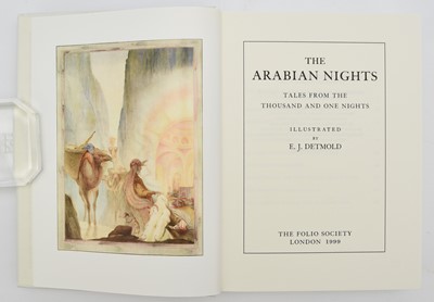 Lot 16 - FOLIO SOCIETY, Children's books. The Arabian Nights, The Wind in the Willows, Treasure Island