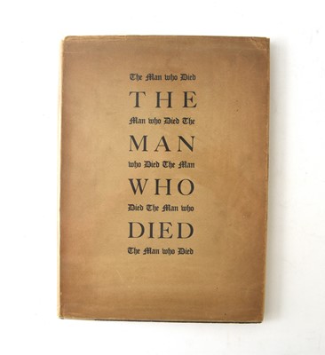 Lot 41 - LAWRENCE, The Man Who Died. 4to, 1st edition 1935.