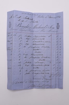 Lot 23 - ROYAL NAVY ARCHIVE OF CAPTAIN T.M KELSALL MOULTRIE (1831-1910)