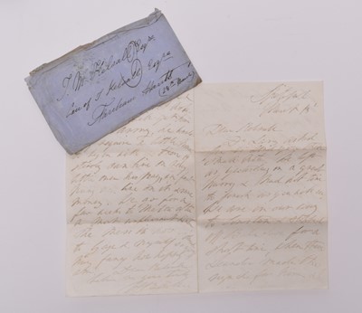 Lot 23 - ROYAL NAVY ARCHIVE OF CAPTAIN T.M KELSALL MOULTRIE (1831-1910)