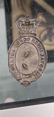 Lot 199 - A group of badges and buttons including interesting British Indian Army examples, late 19th century