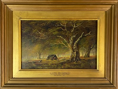 Lot 436 - Three 19th Century Oil Landscapes