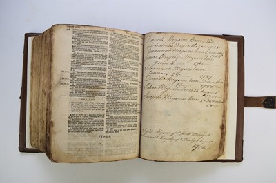 Lot 121 - HOLY BIBLE, 4to, Thomas and John Buck, Cambridge 1630.