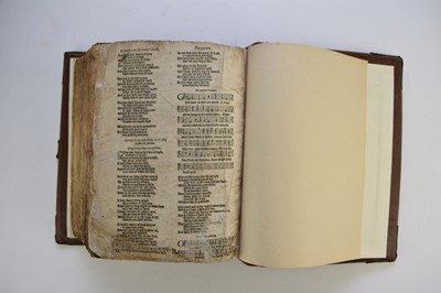 Lot 121 - HOLY BIBLE, 4to, Thomas and John Buck, Cambridge 1630.