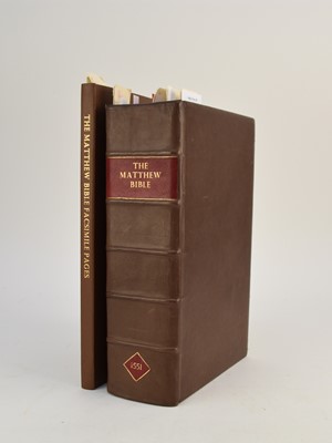 129 - MATTHEW'S BIBLE, 1551 