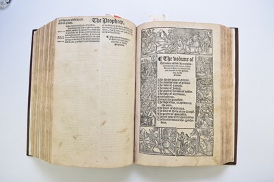 Lot 129 - MATTHEW'S BIBLE, 1551